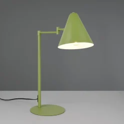 Trio Lighting Bordlamper > Bordlampe Cosima, grøn, højde 50 cm, metal