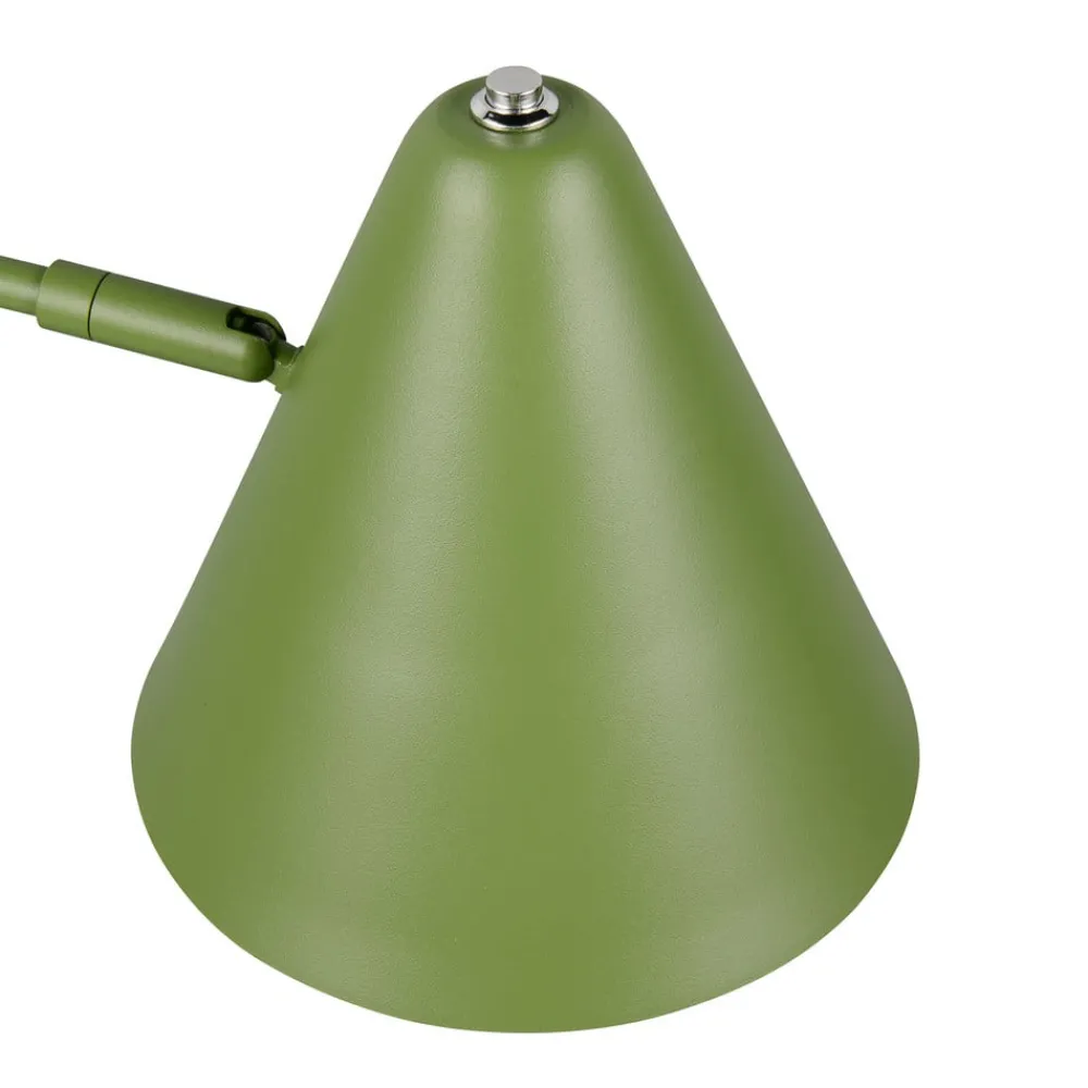 Trio Lighting Bordlamper > Bordlampe Cosima, grøn, højde 50 cm, metal