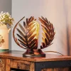 Bordlamper ^ ONLI Bordlampe Felce som bregne i bronze, højde 24 cm