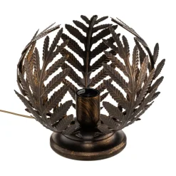 Bordlamper ^ ONLI Bordlampe Felce som bregne i bronze, højde 24 cm