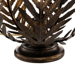 Bordlamper ^ ONLI Bordlampe Felce som bregne i bronze, højde 24 cm