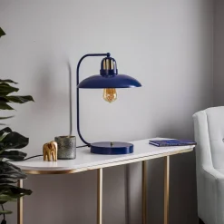 Bordlamper ^ Eko-Light Bordlampe Felix, blå/guld