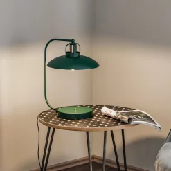 Eko-Light Arbejdsrum/Kontor|Bordlamper > Bordlampe Felix, grøn/guld