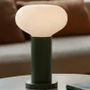 ALDEX Bordlamper > Bordlampe Flo, grøn, Ø 19 cm, glas