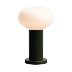 ALDEX Bordlamper > Bordlampe Flo, grøn, Ø 19 cm, glas