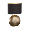 FISCHER & HONSEL Bordlamper > Bordlampe Foro, bronze/sort, højde 53 cm