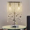ONLI Bordlamper > Bordlampe Laila med krystalophæng, 2 lyskilder