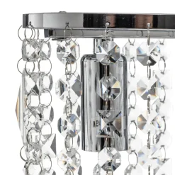 ONLI Bordlamper > Bordlampe Laila med krystalophæng, 2 lyskilder