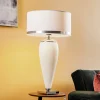 Pendellamper|Bordlamper ^ Argon Bordlampe Lund, hvid/opal, højde 70 cm