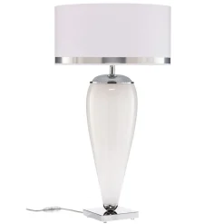 Pendellamper|Bordlamper ^ Argon Bordlampe Lund, hvid/opal, højde 70 cm