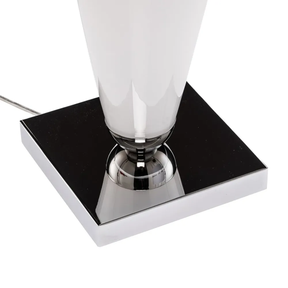 Pendellamper|Bordlamper ^ Argon Bordlampe Lund, hvid/opal, højde 70 cm