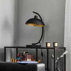 ALDEX Bordlamper > Bordlampe 1036, 1 lyskilde, sort-guld