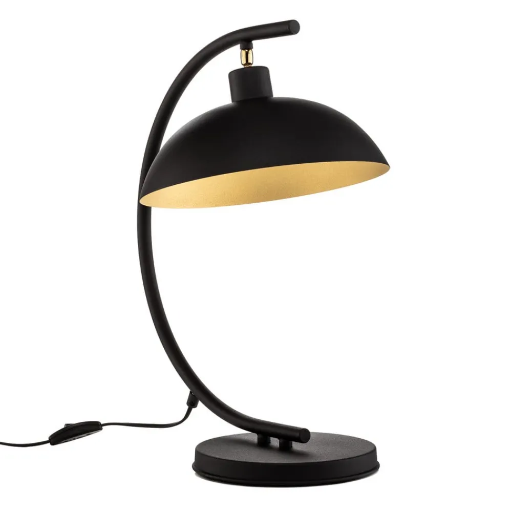 ALDEX Bordlamper > Bordlampe 1036, 1 lyskilde, sort-guld