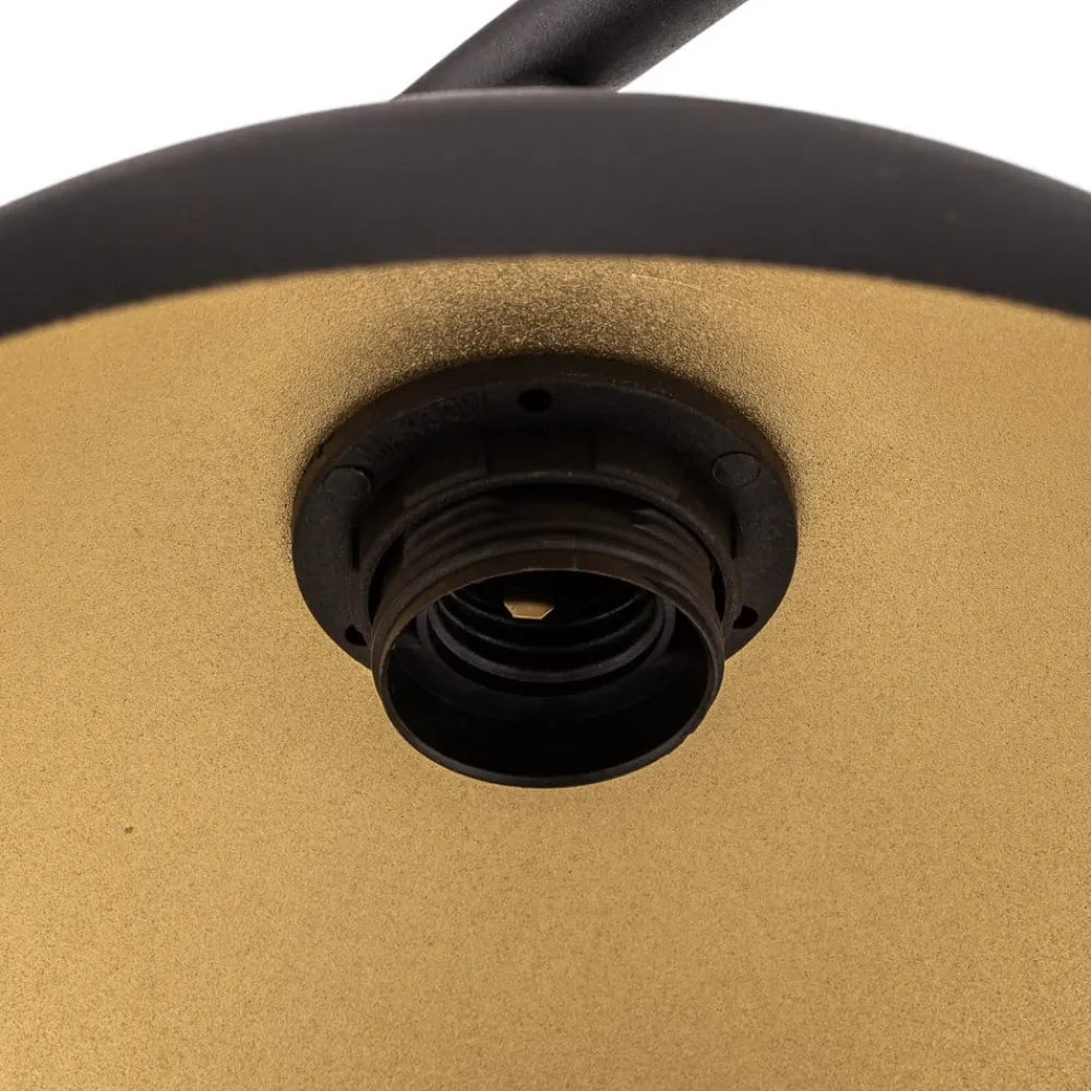 ALDEX Bordlamper > Bordlampe 1036, 1 lyskilde, sort-guld