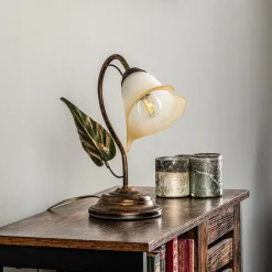 ONLI Pendellamper|Bordlamper > Bordlampe Miranda 1 lyskilde, bronze