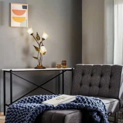 ONLI Bordlamper > Bordlampe Miranda med 3 lyskilder, bronze