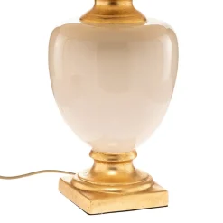 Bordlamper ^ ONLI Bordlampe Mozart i elfenben/guld