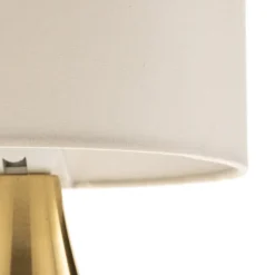 ONLI Bordlamper > Bordlampe Ottone med tekstilskærm, messing