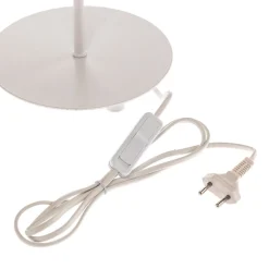 Duolla Bordlamper > Bordlampe Roller, hvid/guld, højde 50 cm
