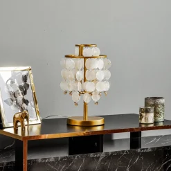 ONLI Bordlamper > Bordlampe Ruben med perlemorskiver