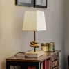 ONLI Bordlamper > Bordlampe Seregon med stofskærm, højde 39 cm