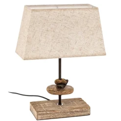 ONLI Bordlamper > Bordlampe Seregon med stofskærm, højde 39 cm