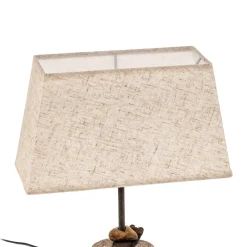 ONLI Bordlamper > Bordlampe Seregon med stofskærm, højde 39 cm