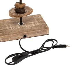 ONLI Bordlamper > Bordlampe Seregon med stofskærm, højde 39 cm