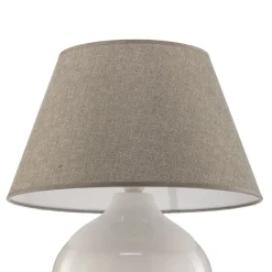 Bordlamper ^ ONLI Bordlampe Sfera, højde 53 cm, hvid/grå