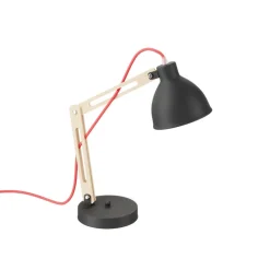 Lamkur Arbejdsrum/Kontor|Bordlamper > Bordlampe Skansen, justerbar, sort