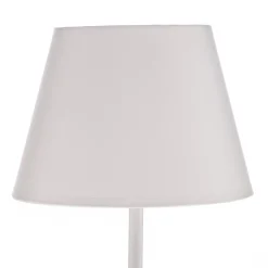 Bordlamper ^ Luminex Bordlampe Soho, konisk Højde 33 cm, hvid