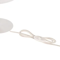 Bordlamper ^ Luminex Bordlampe Soho, konisk Højde 33 cm, hvid