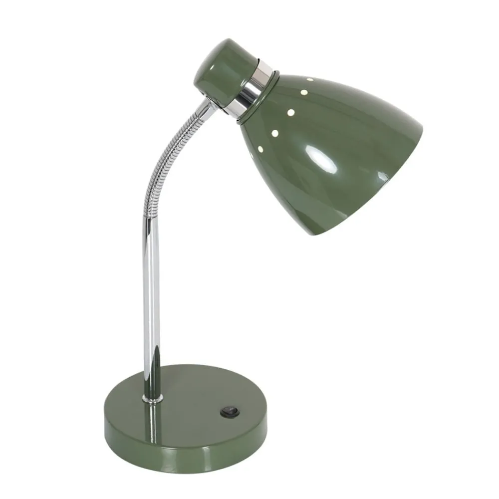 Arbejdsrum/Kontor|Bordlamper ^ Steinhauer Bordlampe Spring, justerbar arm, grøn