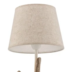 Bordlamper ^ ONLI Bordlampe Stellina, stofskærm, søstjerne-dekor