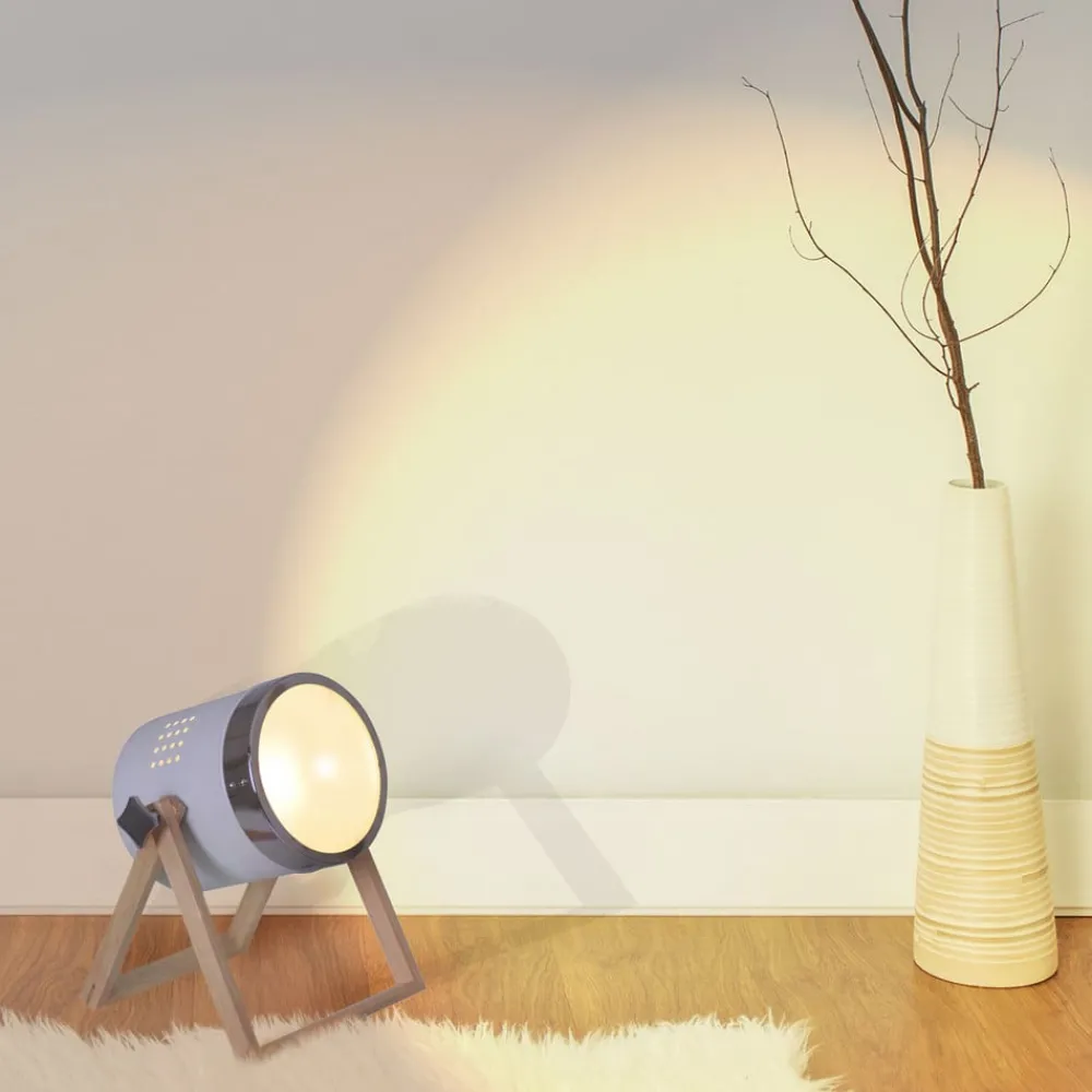 Näve Bordlamper > Bordlampe Tim hvid-sølv