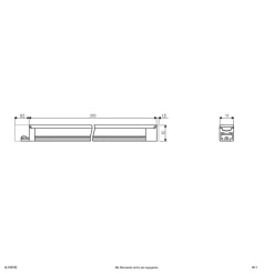 Arbejdsrum/Kontor ^ EVN Bordo LED-påbygningslampe i aluminium længde 31 cm