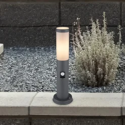 Sokkellamper Med Sensor|Sokkellamper ^ Globo Boston sokkellampe, højde 45 cm, med sensor