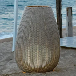 Dekorationsbelysning ^ Bover Amphora 02 - Terrasselampe, lys beige