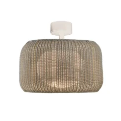 Bover Udendørs Loftlamper > LED-loftlampe Fora, naturhvid/beige, Ø 50 cm