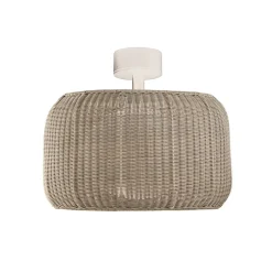 Bover Udendørs Loftlamper > LED-loftlampe Fora, naturhvid/beige, Ø 50 cm