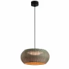 Bover Udendørs Pendellamper > LED-pendellampe til udendørs brug Perris, brun/brun, Ø 47 cm