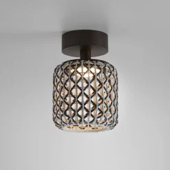 Bover Udendørs Loftlamper > Nans PF/16 LED udendørs loftslampe, brun