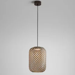 Udendørs Pendellamper ^ Bover Nans S/31.2 LED udendørs pendel, brun