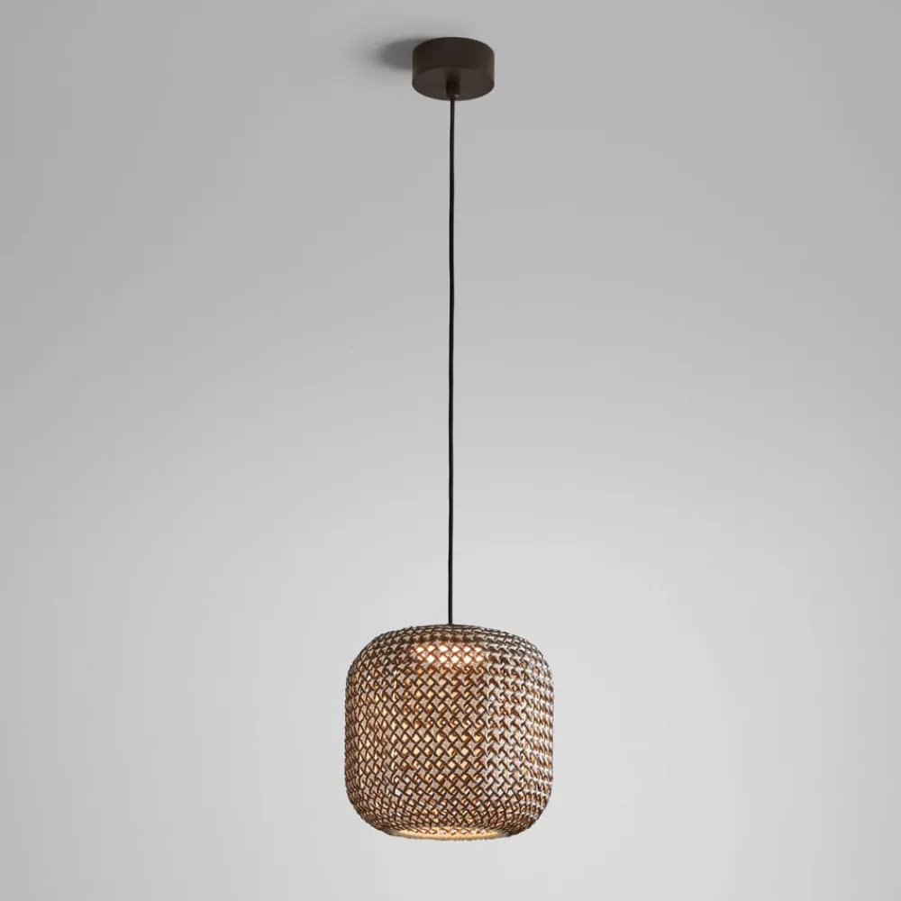 Udendørs Pendellamper ^ Bover Nans S/31 LED udendørs pendel, brun