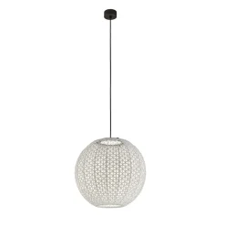 Bover Udendørs Pendellamper > Nans Sphere S/60 LED udendørs pendel beige