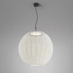 Udendørs Pendellamper ^ Bover Nans Sphere S/80 LED udendørs pendel beige