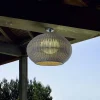 Udendørs Loftlamper ^ Bover udendørs loftlampe Garota, hvid/elfenbensfarvet