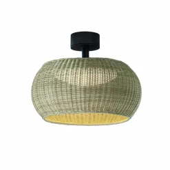 Udendørs Loftlamper ^ Bover udendørs loftlampe Perris, brun/beige, Ø 47 cm
