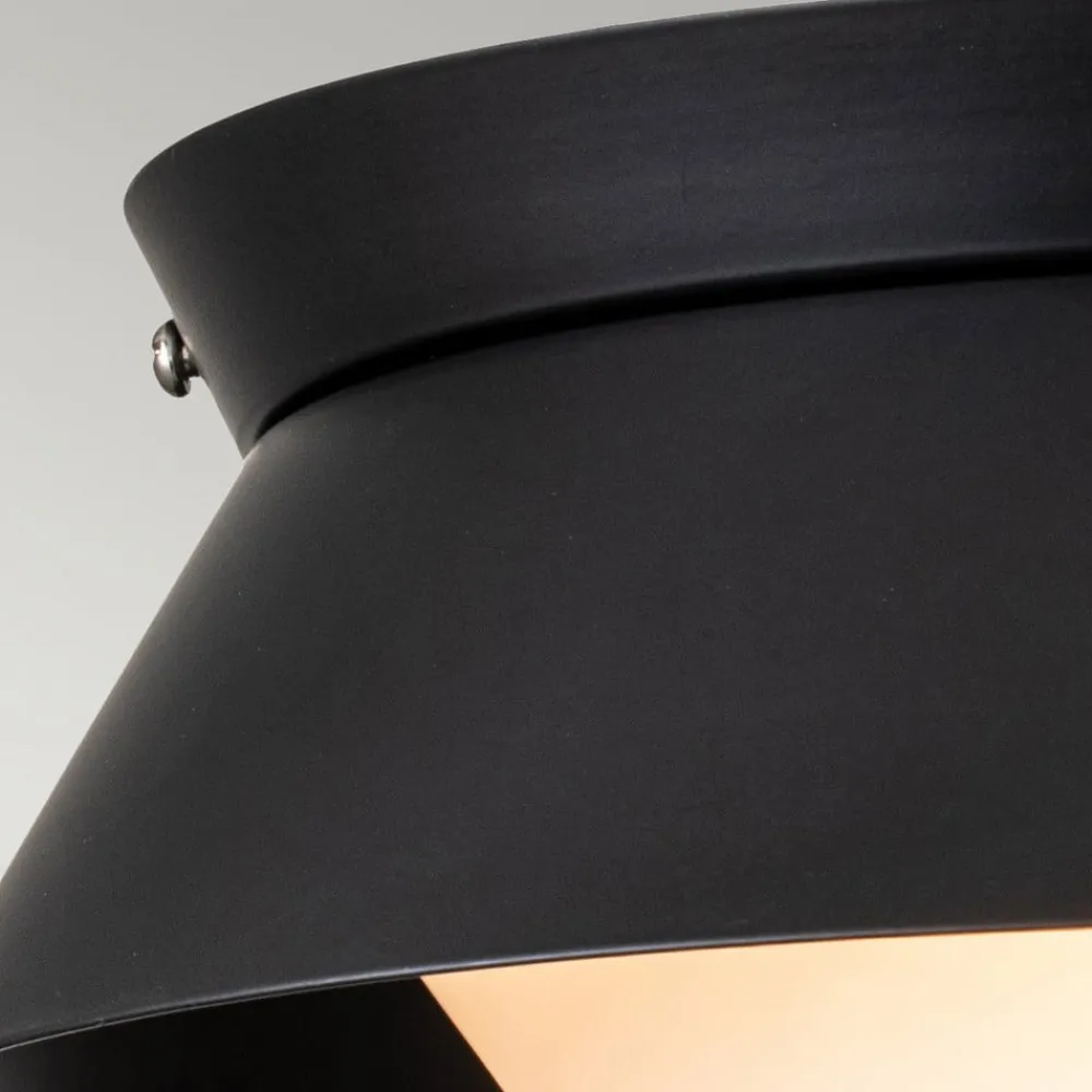 Elstead Loftlamper > Bowtie loftlampe til bad, mat sort