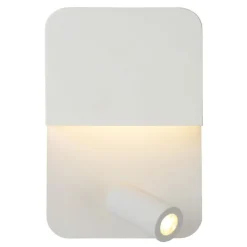 Lucide Væglamper|Væglamper > Boxer LED-væglampe med spot, hvid